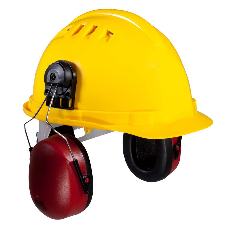 product fotografie zeeland valhelm geel met gehoorbescherming