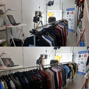 kledingfotografie wachtrij